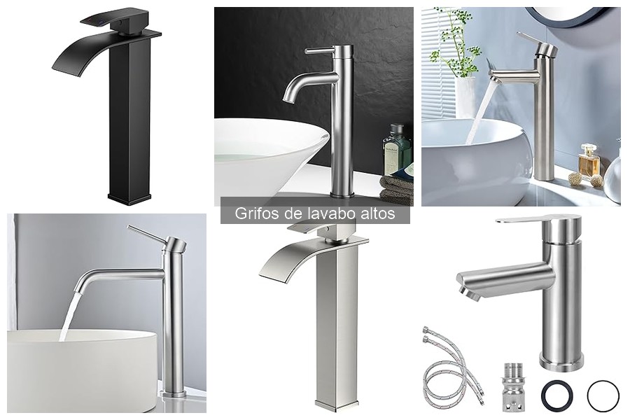 Comparativa de Grifos de Lavabo Altos: Marcas y Precios