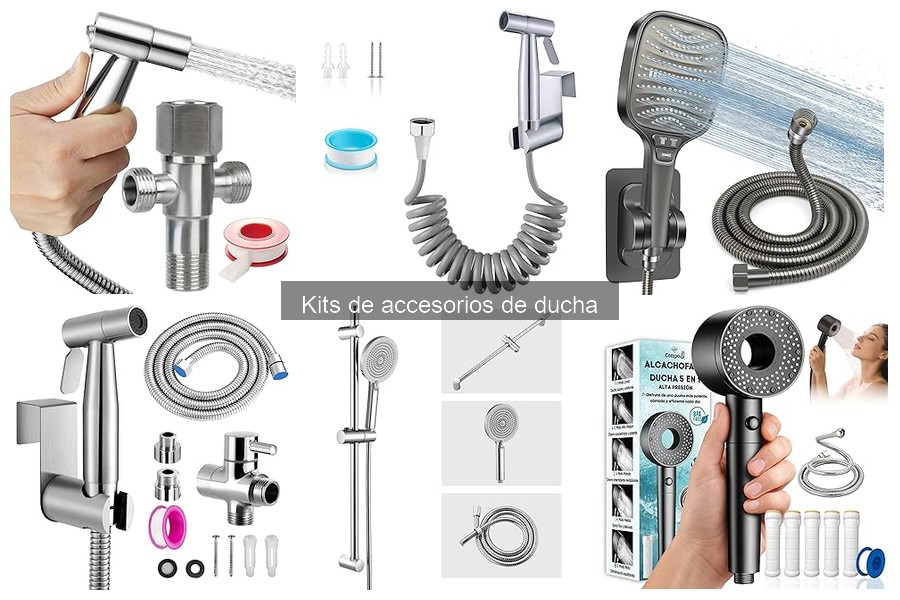 Comparativa de Kits de Accesorios de Ducha: Mejores Marcas