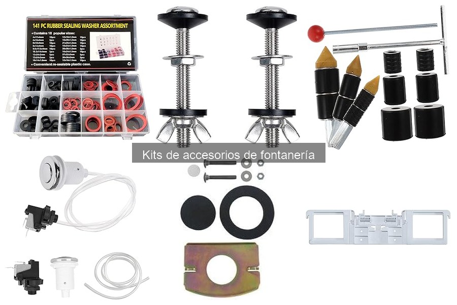 Comparativa de kits de accesorios de fontanería de marcas destacadas