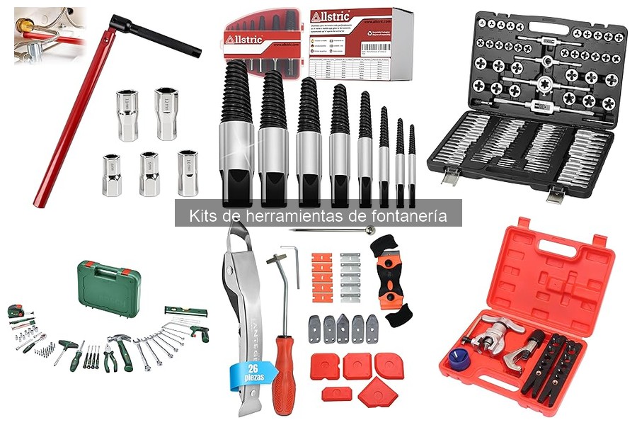 Comparativa de Kits de Herramientas de Fontanería para Principiantes