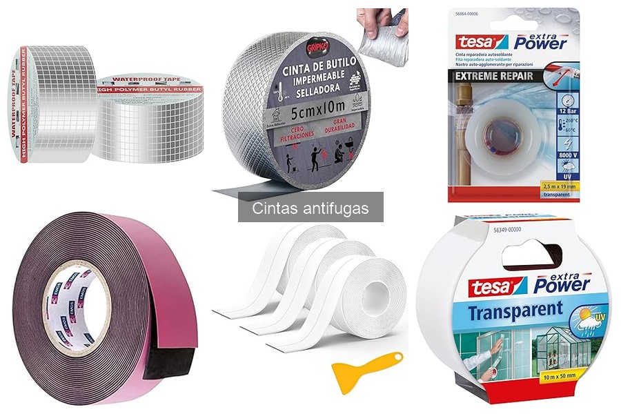 Comparativa de las Mejores Marcas de Cintas Antifugas