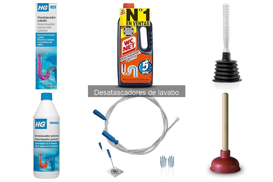 Comparativa de los Mejores Desatascadores de Lavabo