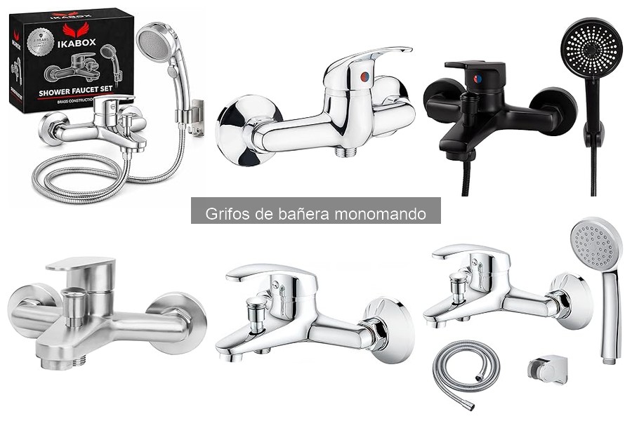 Comparativa de los Mejores Grifos de Bañera Monomando