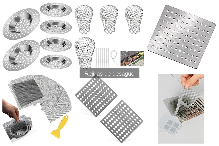 Comparativa de materiales para rejillas de desagüe
