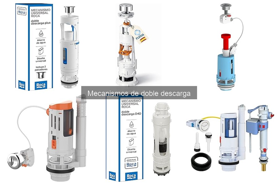 Comparativa de Mecanismos de Doble Descarga y Otros Tipos