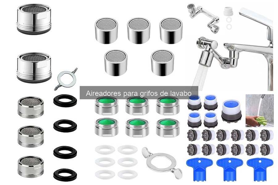 Comparativa de precios de aireadores para grifos de lavabo