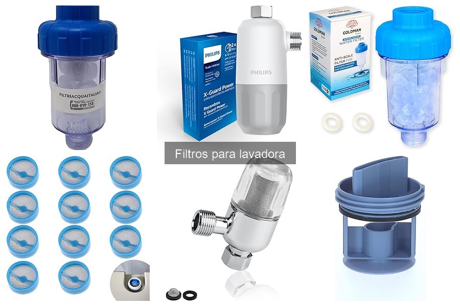 Comparativa de precios de filtros para lavadora en tiendas