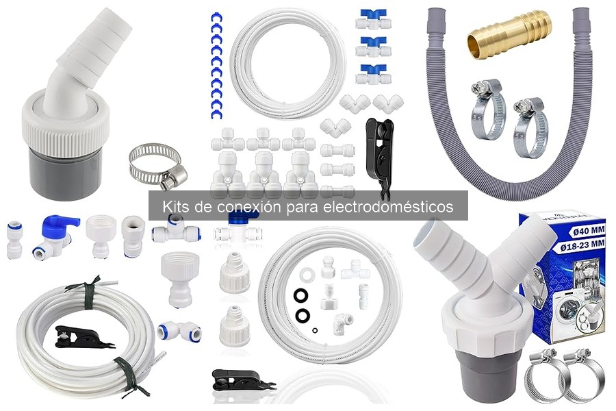Comparativa de precios de kits de conexión para electrodomésticos