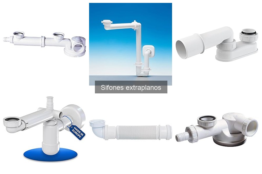 Comparativa de Sifones Extraplanos y Convencionales
