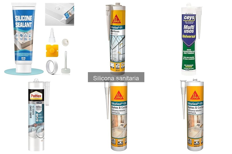 Comparativa de silicona sanitaria: Pattex, ALLONY y SIKA
