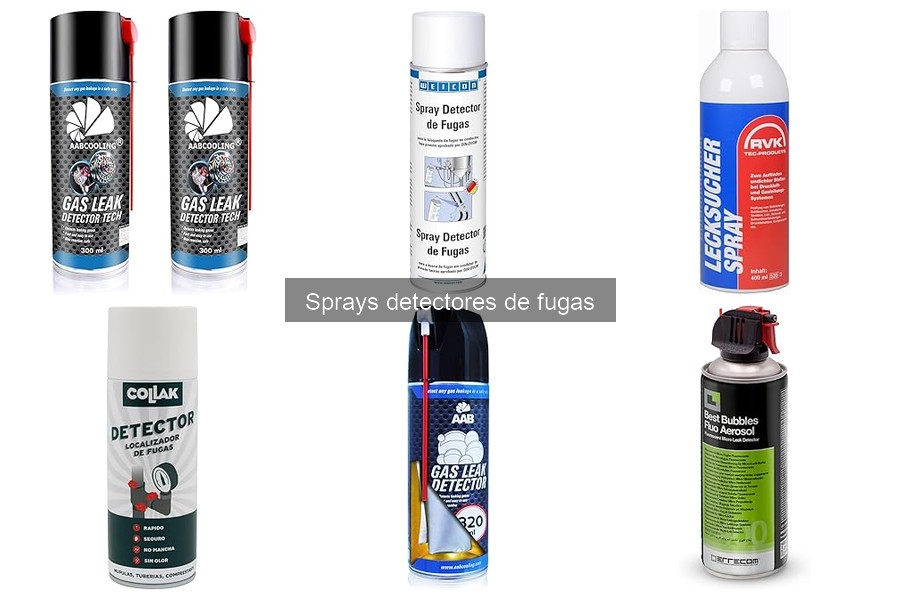 Comparativa de Sprays Detectores de Fugas: Eficacia y Precio