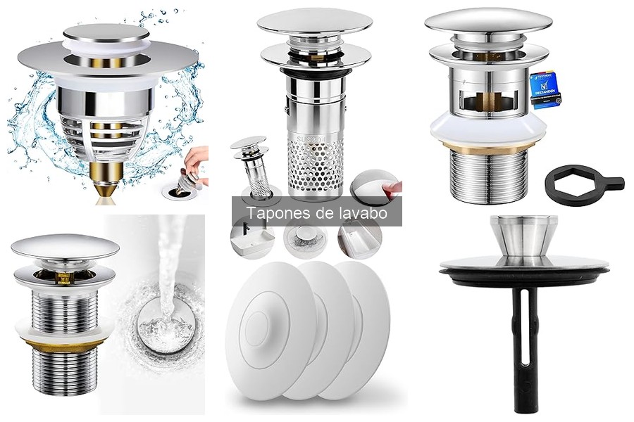 Comparativa de Tapones de Lavabo: Mejores Marcas y Precios