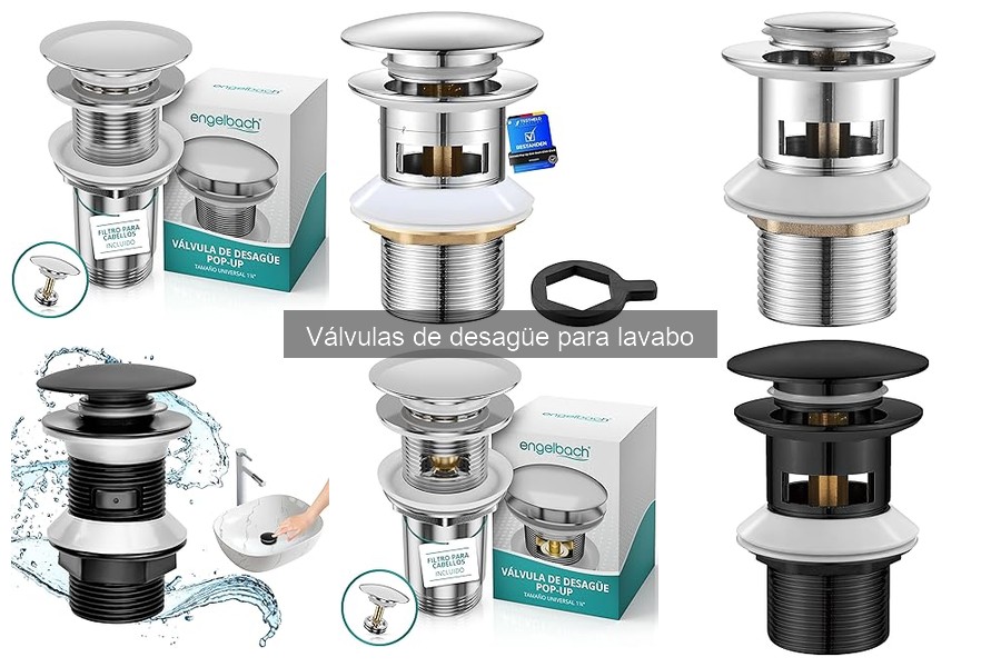 Comparativa de Válvulas de Desagüe para Lavabo: Marcas y Opiniones