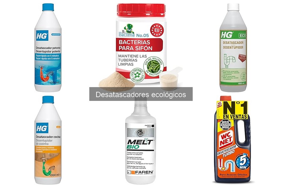 Comparativa: Desatascadores Ecológicos vs. Químicos