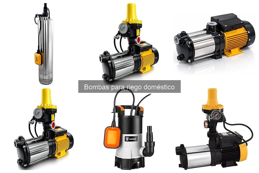 Comparativa entre bombas de riego sumergibles y de superficie