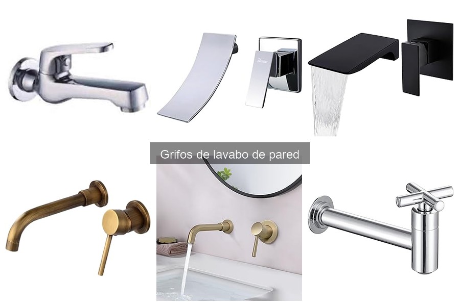 Comparativa: Grifos de lavabo de pared vs. de mesada