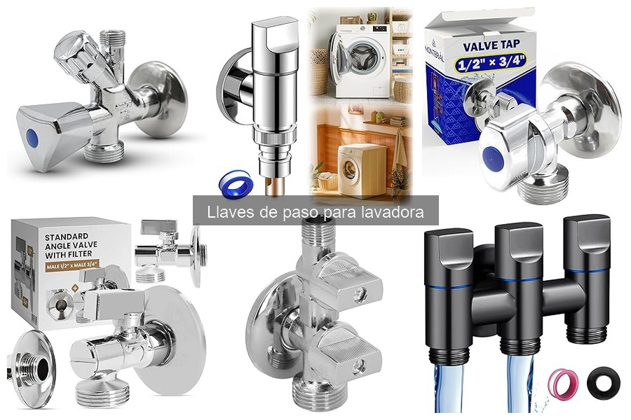 Comparativa: Llaves de paso manuales vs automáticas para lavadora