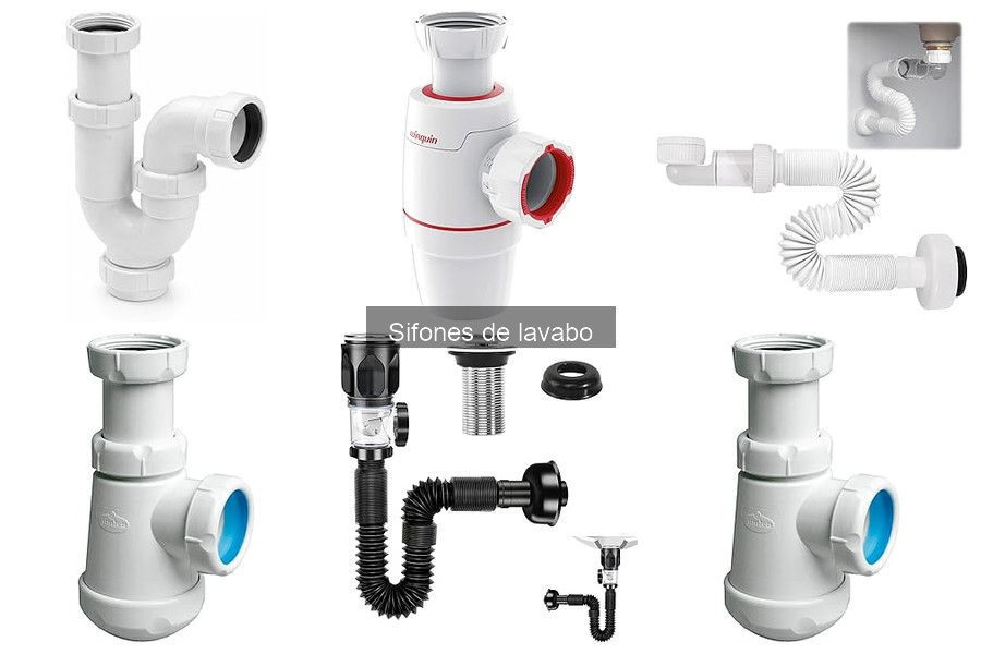 Comparativa Sifones de Lavabo: Plástico vs. Metálico