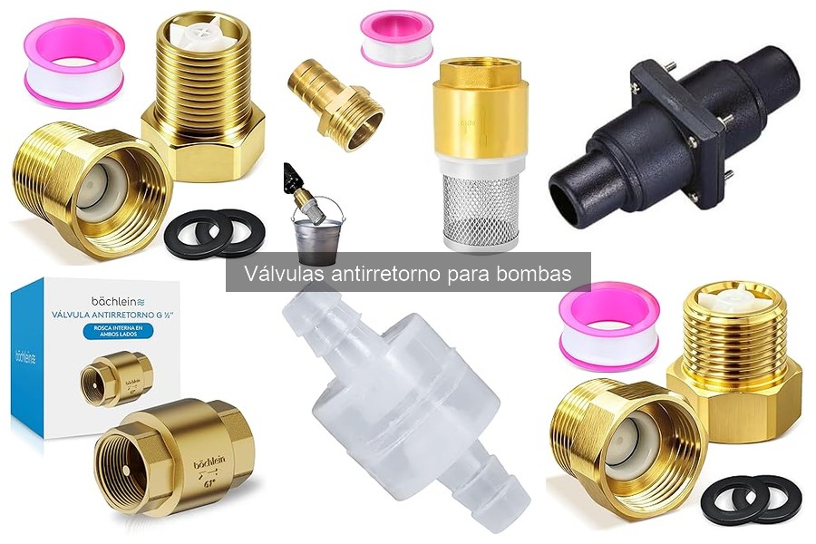 Comparativa: Válvulas Antirretorno vs Válvulas de Retención