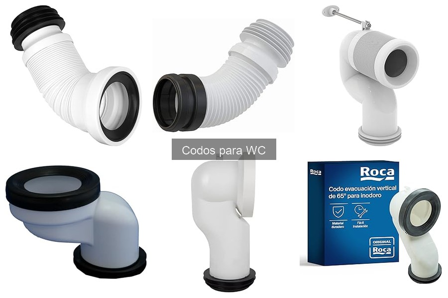 Compra codos para WC baratos: tiendas y ofertas