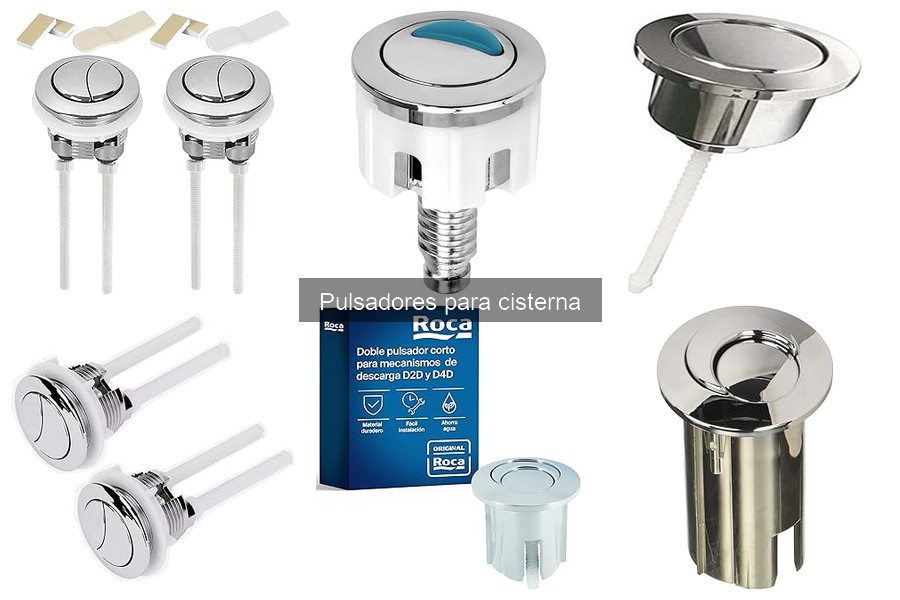 Compras inteligentes: pulsadores para cisterna baratos