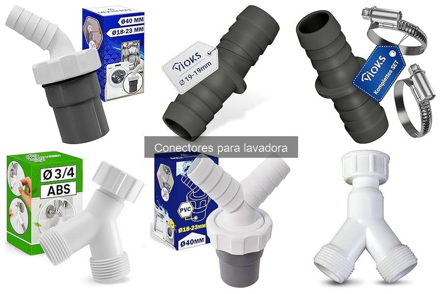 Conectores para lavadora baratos: dónde comprarlos fácilmente