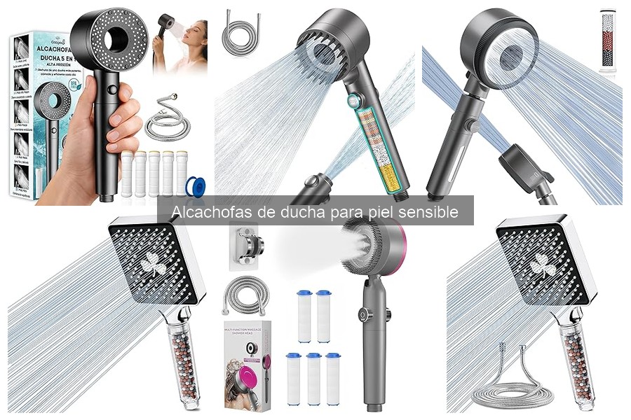 Consejos para Elegir Alcachofas de Ducha para Piel Sensible