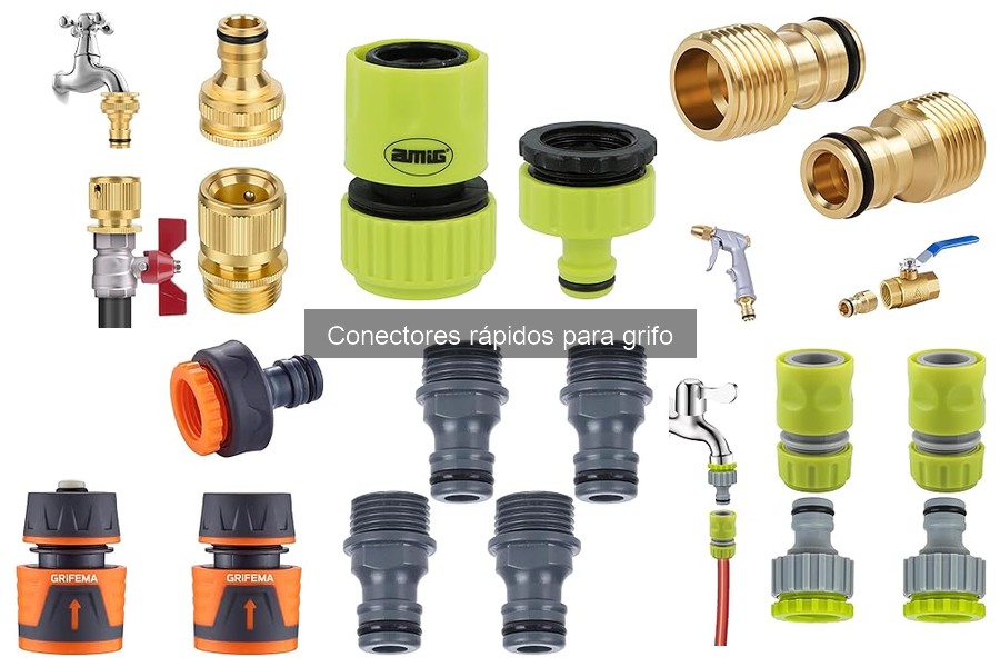 Consejos para elegir conectores rápidos para grifo