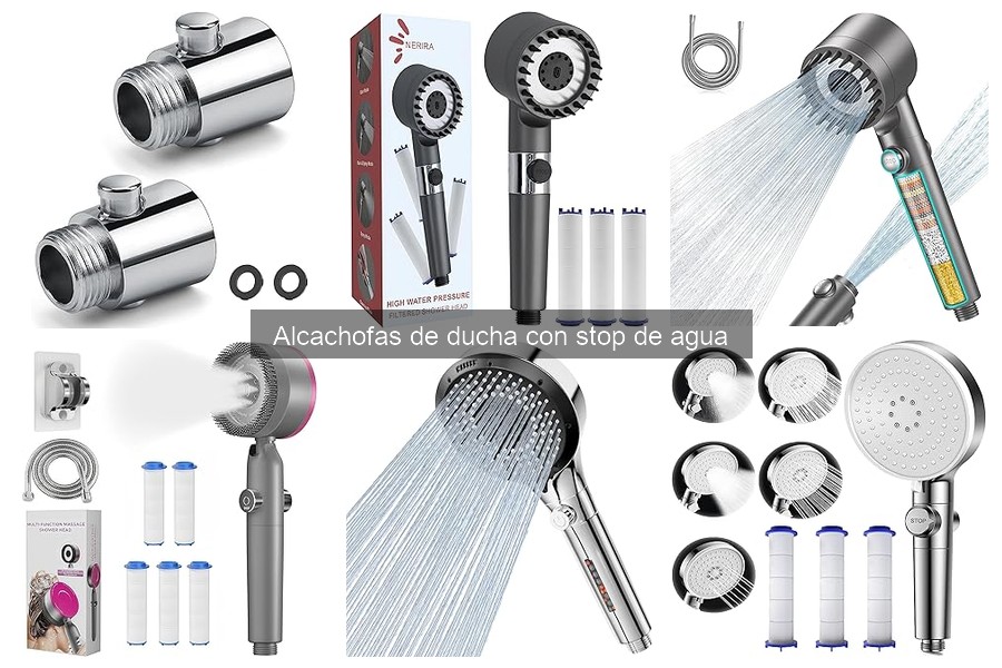 Consejos para mantener tu alcachofa de ducha con stop de agua