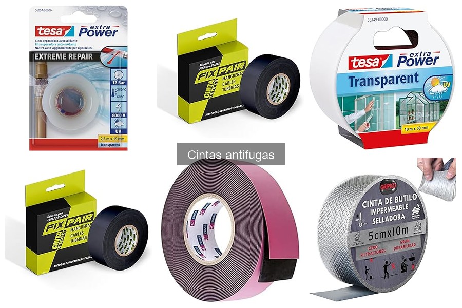 Consejos para Reparar Fugas con Cintas Antifugas