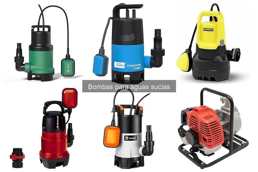 Consideraciones clave para comprar una bomba de aguas sucias
