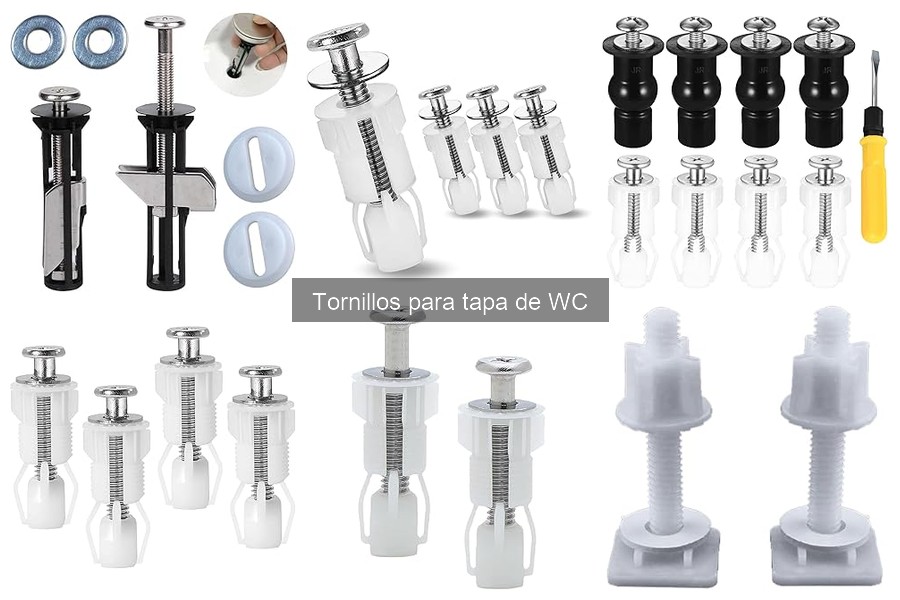 ¿Cuánto cuesta un tornillo para tapa de WC? Precios y marcas