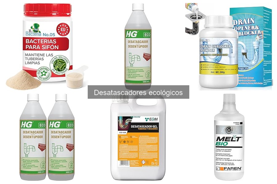 Desatascadores ecológicos: ¿Qué son y sus beneficios?