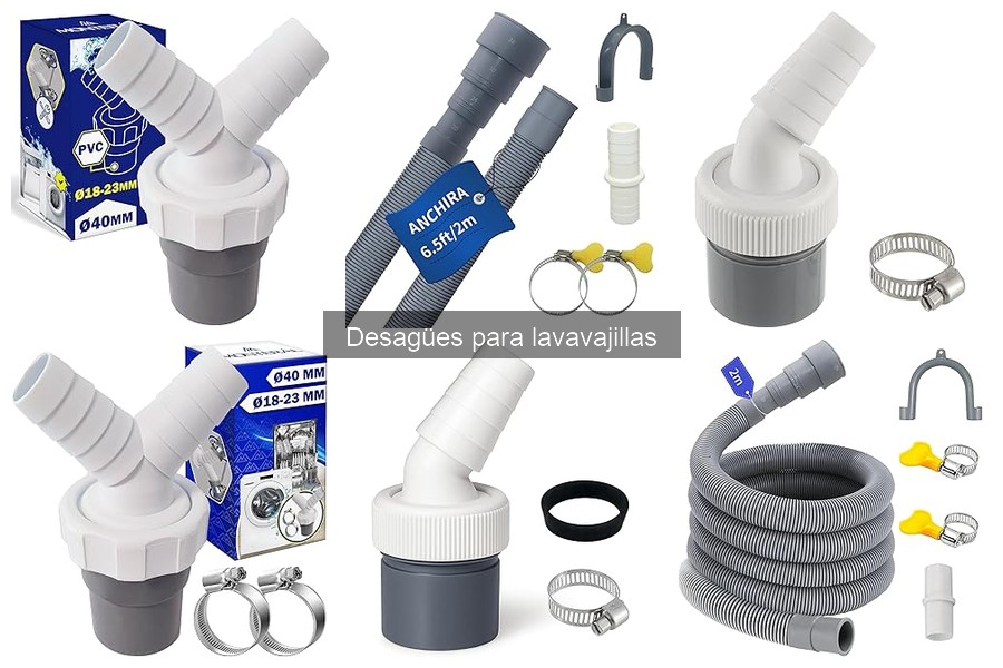 Descubre los Tipos de Desagües para Lavavajillas
