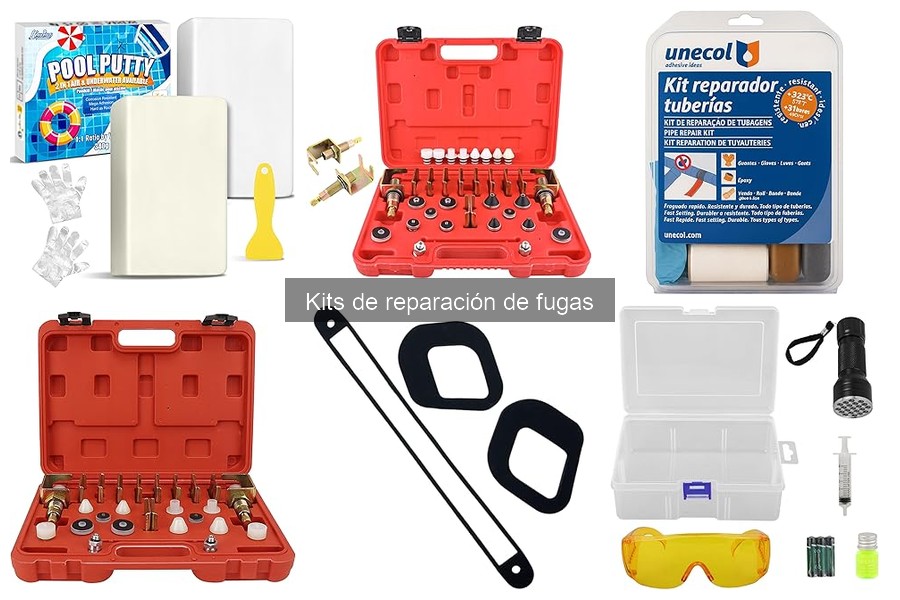 Diferencias entre kits de reparación de fugas para grifos y tuberías