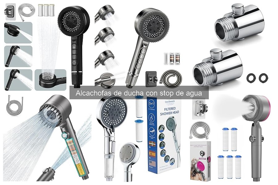 Dónde comprar alcachofas de ducha con stop a buen precio