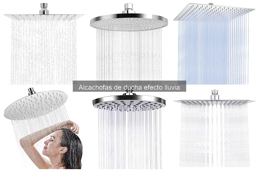 Dónde Comprar Alcachofas de Ducha Efecto Lluvia al Mejor Precio