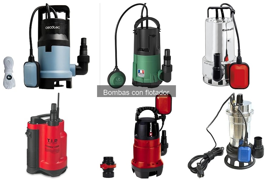 Dónde comprar bombas con flotador: precios y recomendaciones