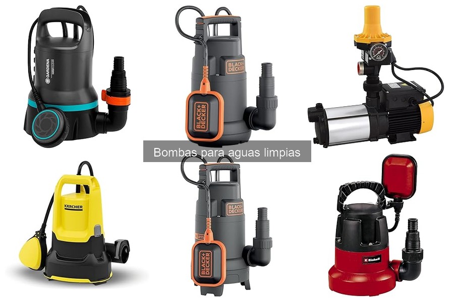 Dónde comprar bombas para aguas limpias al mejor precio