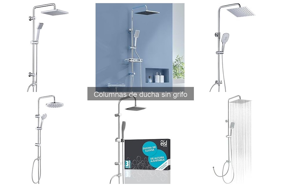 Dónde comprar columnas de ducha sin grifo: Mejores tiendas