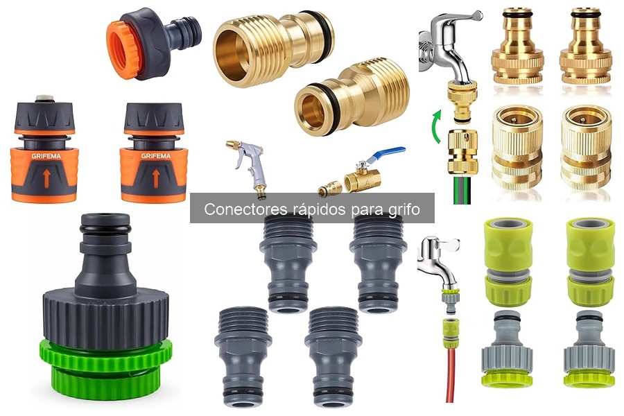 Dónde comprar conectores rápidos para grifo: guía completa