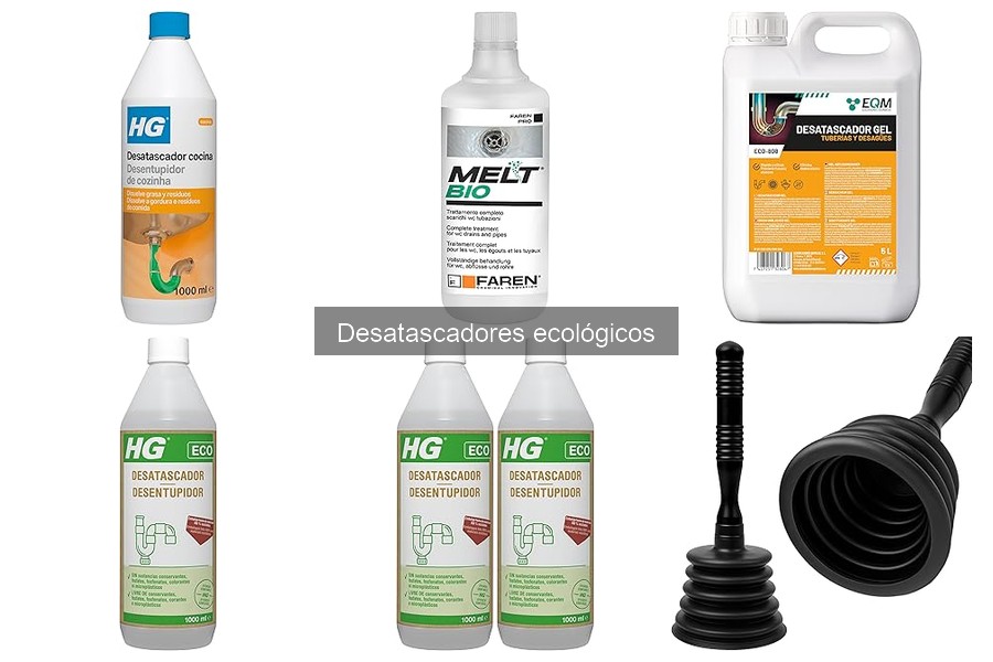 Dónde comprar desatascadores ecológicos: opciones y precios