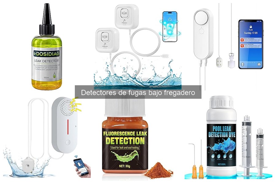 Dónde comprar detectores de fugas bajo fregadero