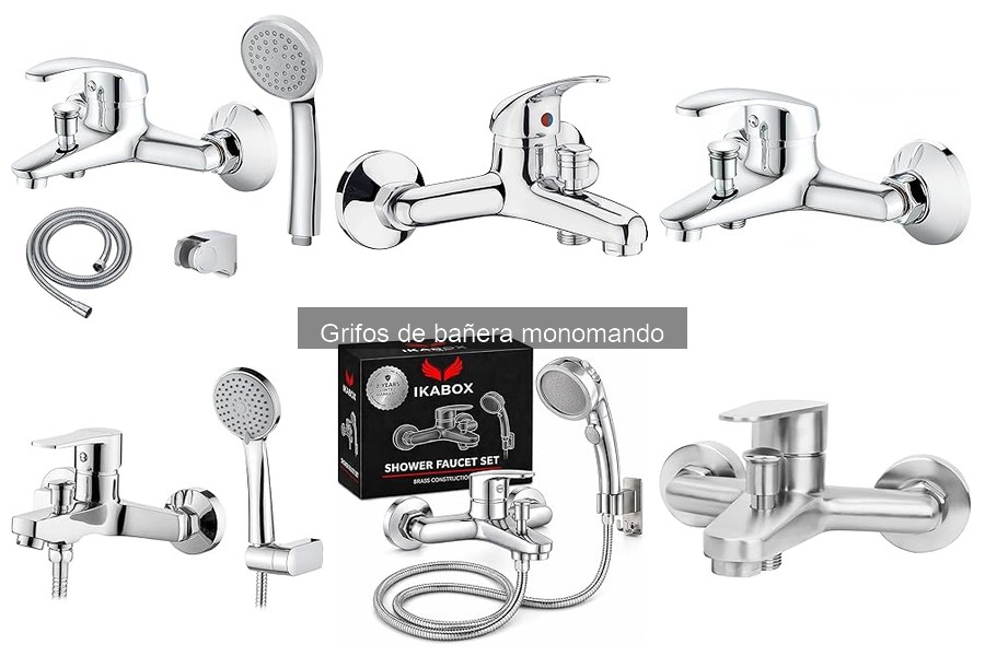 Dónde comprar grifos de bañera monomando baratos y buenos
