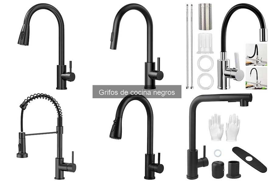 Dónde comprar grifos de cocina negros: las mejores opciones