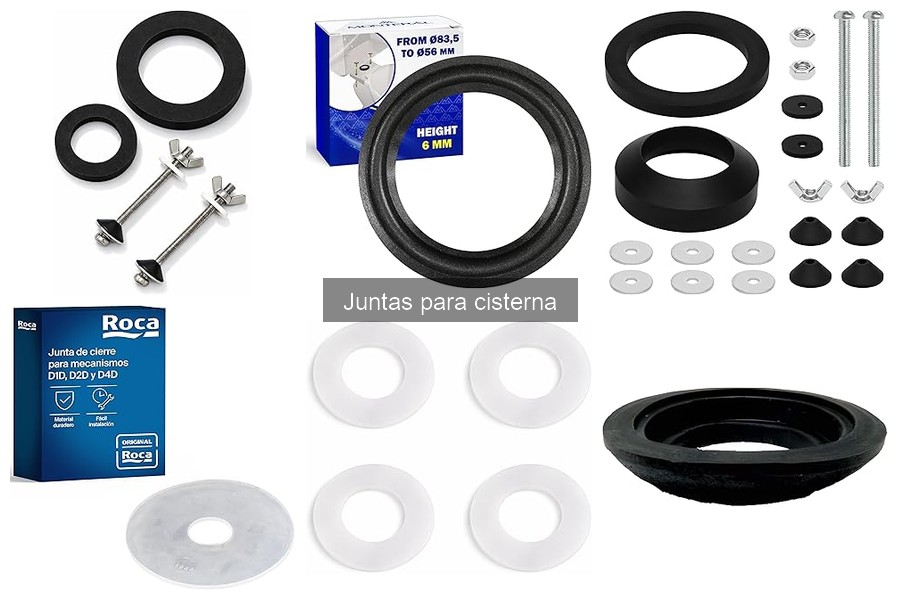 Dónde comprar juntas para cisterna: opciones y precios