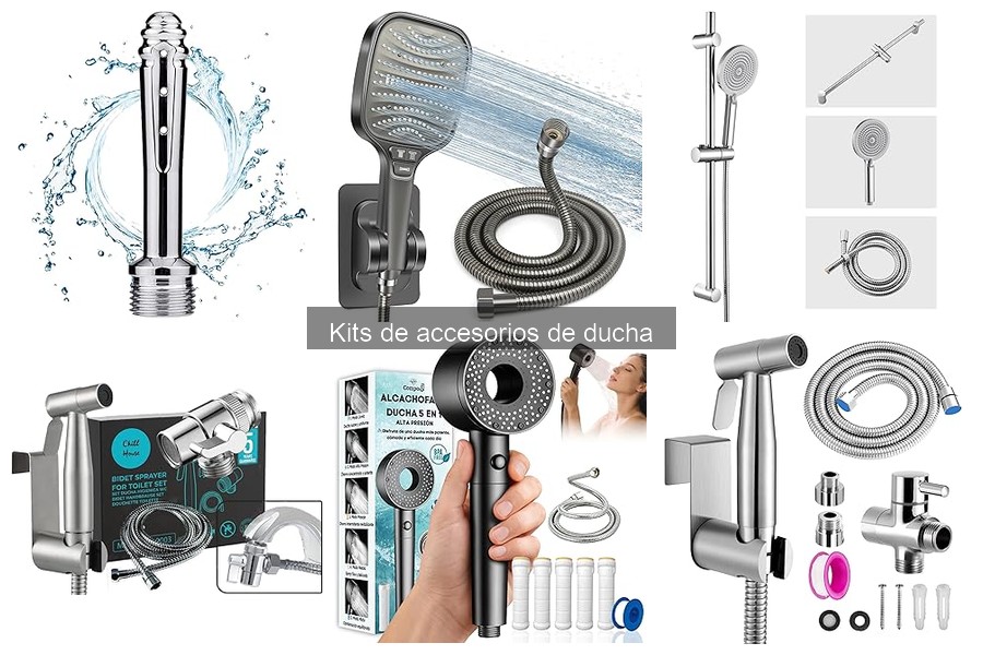 Dónde comprar kits de accesorios de ducha: opciones y precios