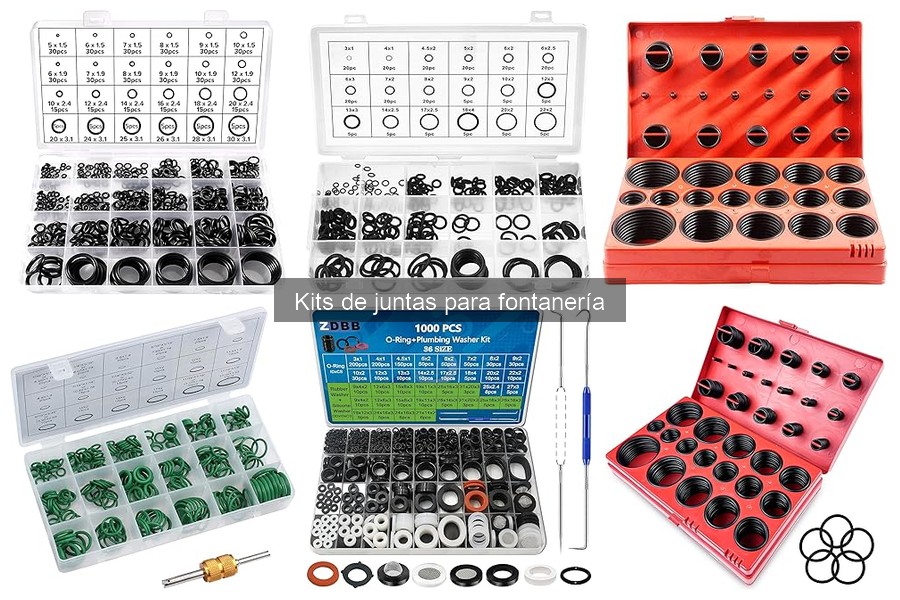 Dónde comprar kits de juntas para fontanería y precios