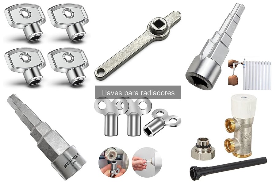 Dónde comprar llaves para radiadores: mejores opciones