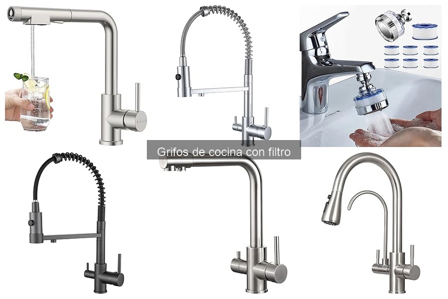 Dónde comprar los mejores grifos de cocina con filtro